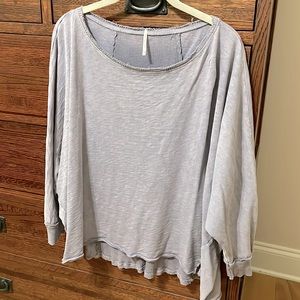 Hello Nite oversized comfy long sleeve tee - L